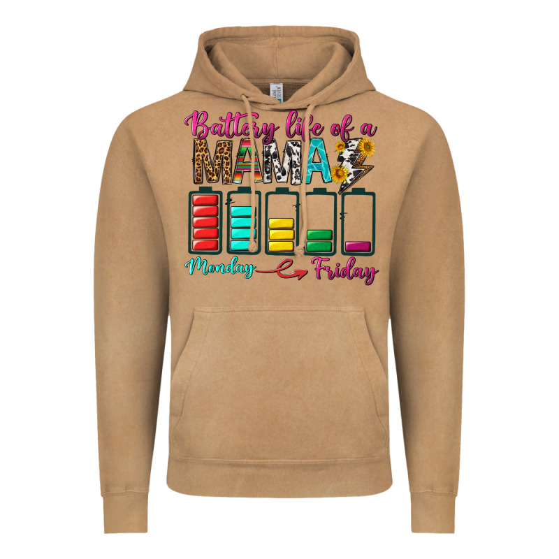 Battery Life Of A Mama Vintage Hoodie by BundleAndBundleShop | Teevron