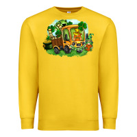 Lemon truck saint patricks day Premium Sweatshirt - FaDigitalArtStudio