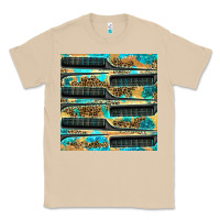 Mushroom Hairdresser Parting Comb With Leopard And Glitter Seamless Pattern Bbs Classic Tee - BundleAndBundleShop