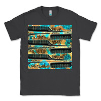 Smoke Hairdresser Parting Comb With Leopard And Glitter Seamless Pattern Bbs Classic Tee - BundleAndBundleShop