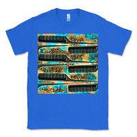 True Royal Hairdresser Parting Comb With Leopard And Glitter Seamless Pattern Bbs Classic Tee - BundleAndBundleShop