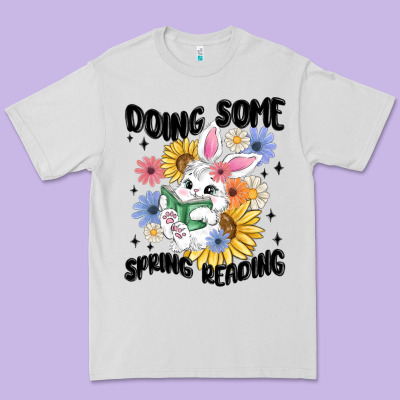 Doing Some Spring Reading Premium Tee Designed By Maliassmallbusiness