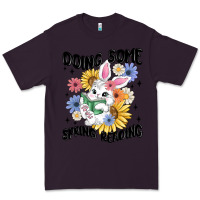 Plum doing some spring reading Premium Tee - MaliasSmallBusiness