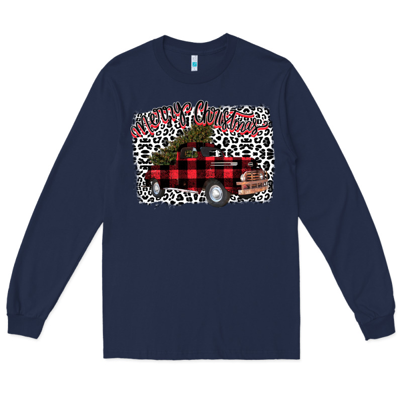 Merry Christmas Truck Long Sleeve Tee by Bettercallsaul | Teevron
