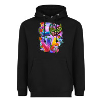 Black Love pride Heavyweight Hoodie - FaDigitalArtStudio