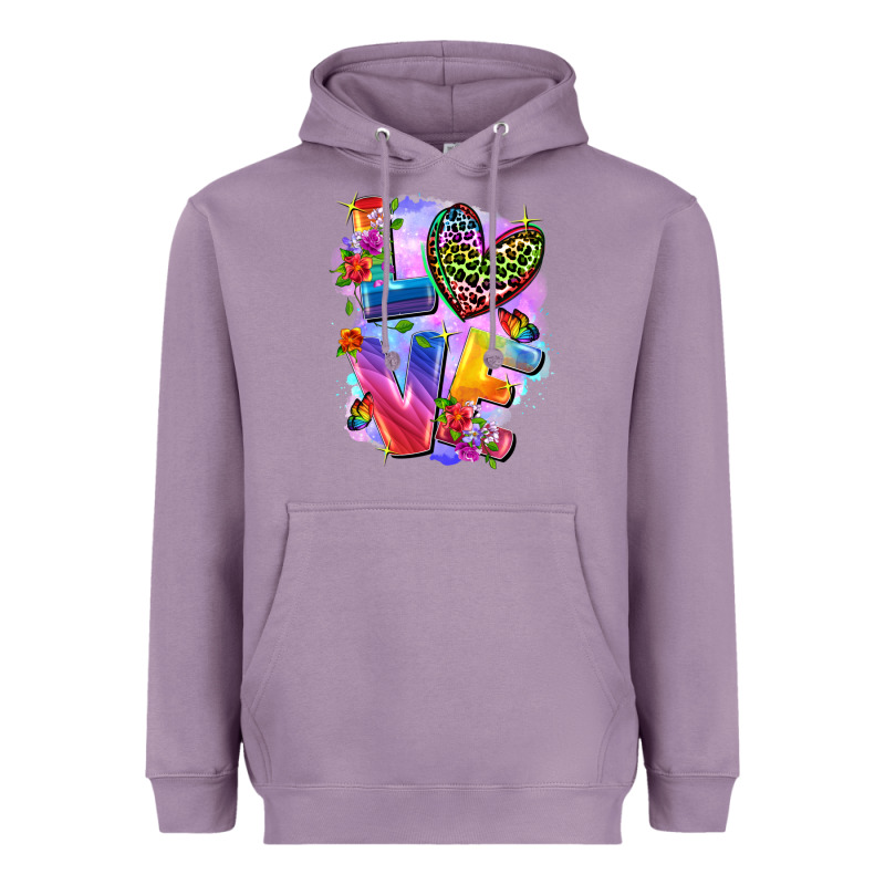Love Pride Heavyweight Hoodie by FaDigitalArtStudio | Teevron