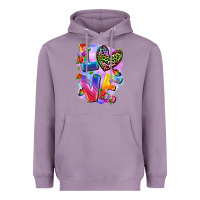 Lavender Love pride Heavyweight Hoodie - FaDigitalArtStudio