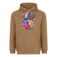 Toasted Coconut Love pride Heavyweight Hoodie - FaDigitalArtStudio