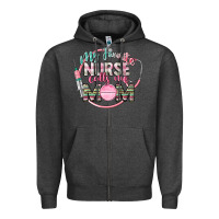 Charcoal Heather my favorite nurse calls me mom Zipper Hoodie - CowGirlArtShop