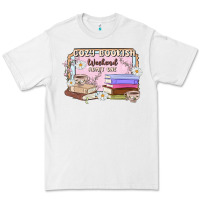 White cozy bookish weekend ticket Premium Tee - MaliasSmallBusiness