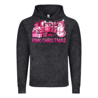 Vintage Black Pink Christmas Truck Vintage Hoodie - BundleAndBundleShop