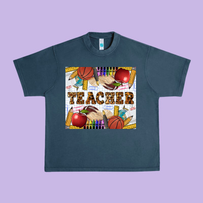Western Teacher Tumbler Urban Heavy Tee Designed By Lillyallendesigns