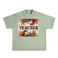 Oil Green Western Teacher Tumbler Urban Heavy Tee - LillyAllenDesigns