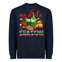 Navy No Dieta Season Heavyweight Sweatshirt - texasbilliewilder