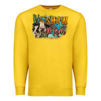 Lemon Show mom cow Mother's Day Premium Sweatshirt - FaDigitalArtStudio
