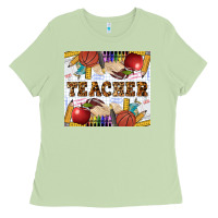 Matcha Western Teacher Ladies Tee - LillyAllenDesigns