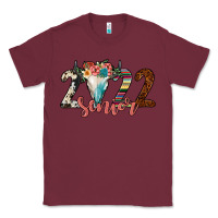 Burgundy 2022 senior bull skull Classic Tee - JahusDesignShop