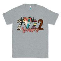 Heather Grey 2022 senior bull skull Classic Tee - JahusDesignShop