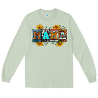 Matcha license letters western mama Long Sleeve Tee - RanaPortraitStore