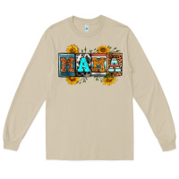 Mushroom license letters western mama Long Sleeve Tee - RanaPortraitStore