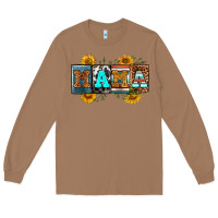 Toasted Coconut license letters western mama Long Sleeve Tee - RanaPortraitStore