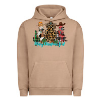 Pigment Burro merry christmas y'all christmas trees Urban Hoodie - CowhideDigitalArt