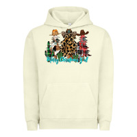 Pigment Pistachio merry christmas y'all christmas trees Urban Hoodie - CowhideDigitalArt