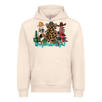 Sandshell merry christmas y'all christmas trees Urban Hoodie - CowhideDigitalArt