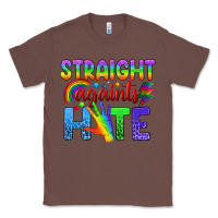 Chestnut Straight Againts Hate Classic Tee - BundleAndBundleShop