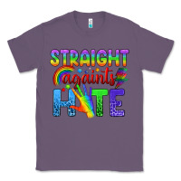 Lavender Straight Againts Hate Classic Tee - BundleAndBundleShop