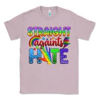 Lilac Straight Againts Hate Classic Tee - BundleAndBundleShop