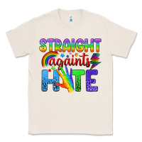 Natural Straight Againts Hate Classic Tee - BundleAndBundleShop