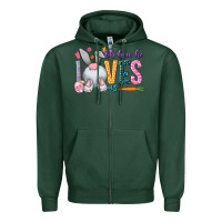 Sports Green Oh how he loves us Easter Day Zipper Hoodie - HowdyJamesFarm