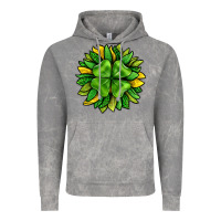 Cloud Rock St. Patricks Sunflower With Clover Vintage Hoodie - BundleAndBundleShop