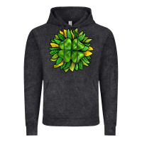 Vintage Black St. Patricks Sunflower With Clover Vintage Hoodie - BundleAndBundleShop