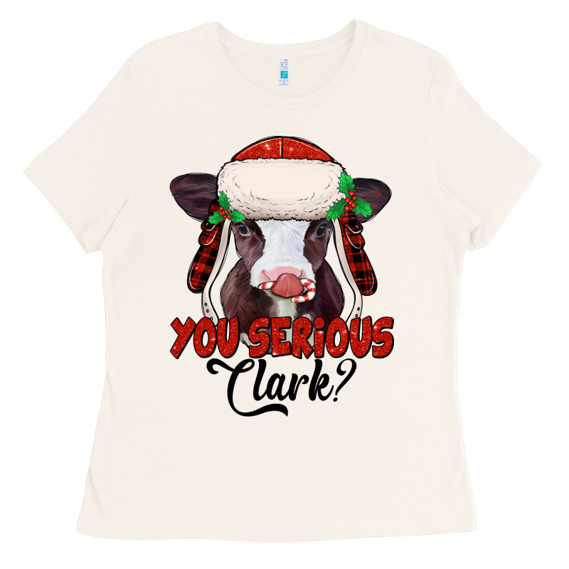 You Serious Clark Baby Cow Ladies Tee by Jasminsmagicworld | Teevron