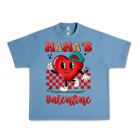 Pebble Blue skater heart valentines day art Urban Heavy Tee - LillyAllenDesigns