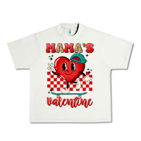 Pistachio skater heart valentines day art Urban Heavy Tee - LillyAllenDesigns