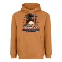 Meerkat All American nana messy bun Heavyweight Hoodie - FaDigitalArtStudio