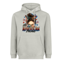 Moon Dust All American nana messy bun Heavyweight Hoodie - FaDigitalArtStudio