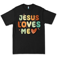 Black jesus loves me Premium Tee - MaliasSmallBusiness