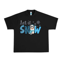 Black let it snow snowman coffee Urban Heavy Tee - JahusDesignShop