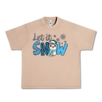 Burro let it snow snowman coffee Urban Heavy Tee - JahusDesignShop