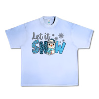 Grape Ice let it snow snowman coffee Urban Heavy Tee - JahusDesignShop