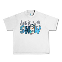 Lunar Rock let it snow snowman coffee Urban Heavy Tee - JahusDesignShop
