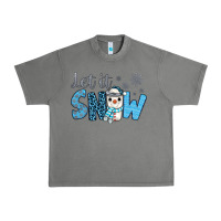 Tornado let it snow snowman coffee Urban Heavy Tee - JahusDesignShop