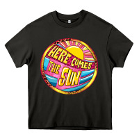 Asphalt Here comes the sun Heavy Core Tee - NancyCooperArtShop