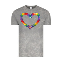 Cloud Rock Lgbtq Heart Balloon Vintage Tee - BundleAndBundleShop
