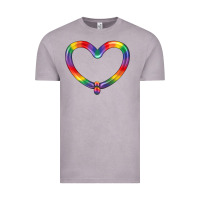 Vintage Zinc Lgbtq Heart Balloon Vintage Tee - BundleAndBundleShop