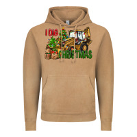 Vintage Camel I Dig Christmas Backhoe Loader Vintage Hoodie - BundleAndBundleShop